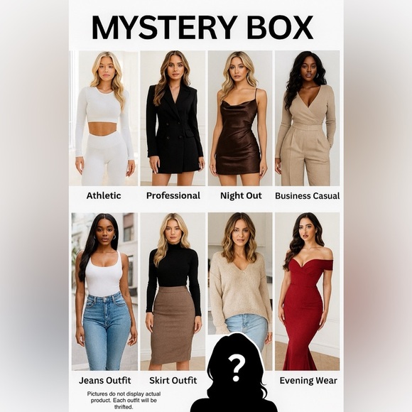 Varying Other - Mystery Box Thrifted Women's Outfit-Choose your size S-XL
